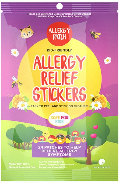 NATPAT AllergyPatch Allergy Relief Stickers 24 Pack