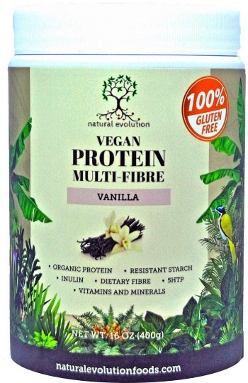 Natural Evolution Vegan Protein Multifibre Vanilla  400g