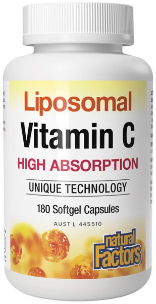 NATURAL FACTORS Liposomal Vitamin C 180c