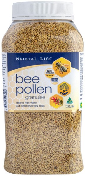 NATURAL LIFE Bee Pollen Granules (Non Irradiated) 1.25kg