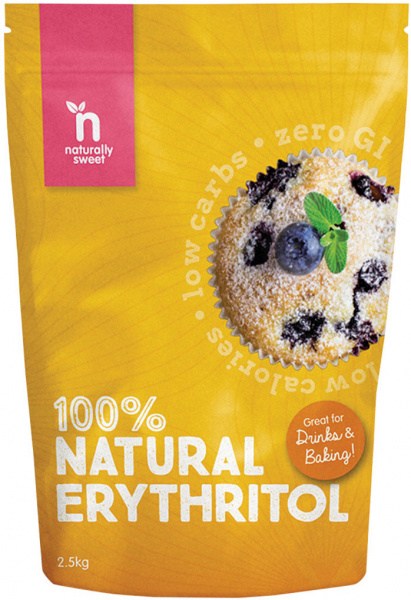NATURALLY SWEET 100% Natural Erythritol 2.5kg