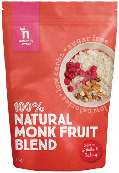 NATURALLY SWEET 100% Natural Monk Fruit Blend 1kg