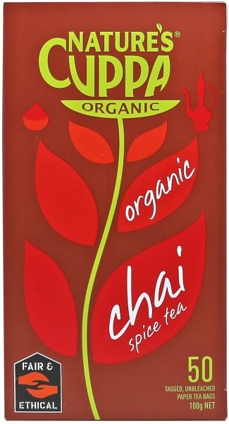 Natures Cuppa Organic Chai Spice 50 Teabags