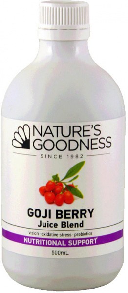 Natures Goodness Goji Berry Juice Blend 500ml