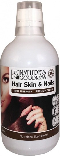 Natures Goodness Hair Skin & Nails 500ml