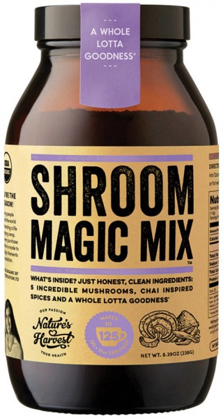 NATURE'S HARVEST Organic Shroom Magic Mix Jar 238g
