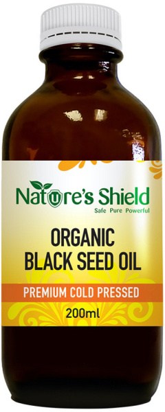 NATURE'S SHIELD Organic Black Seed Oil 200ml
