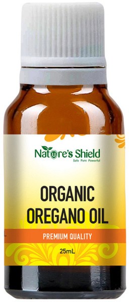 NATURE'S SHIELD Organic Essential Oil Oregano 25ml