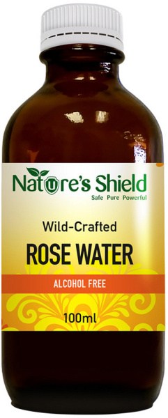 NATURE'S SHIELD Wild-Crafted Rose Water 100ml