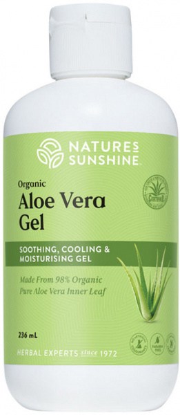 NATURE'S SUNSHINE Organic Aloe Vera Gel 236ml