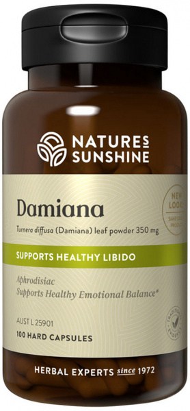 NATURE'S SUNSHINE Damiana 350mg 100c