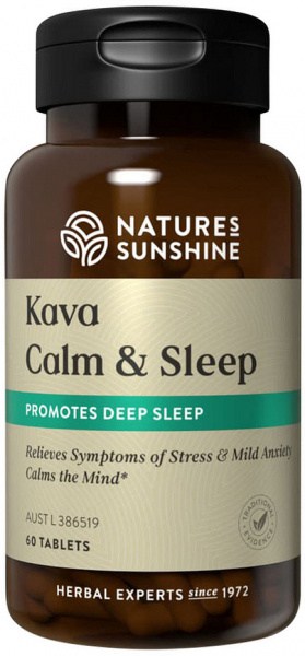 NATURE'S SUNSHINE Kava Calm & Sleep 60t
