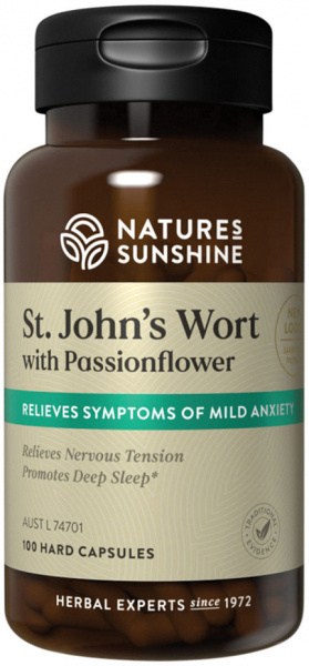 NATURE'S SUNSHINE St. John's Wort with Passionflower 100c