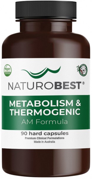 NATUROBEST Metabolism & Thermogenic AM Formula 90c