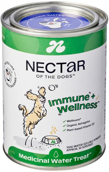 NECTAR OF THE DOGS Immune + Wellness (Medicinal Water Treat) Soluble Powder 150g