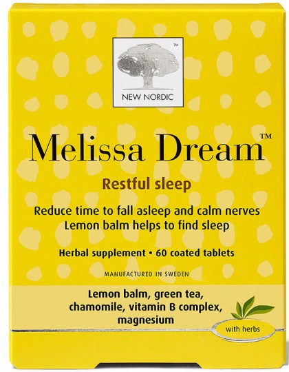 New Nordic Melissa Dream Restful Sleep 60Tabs