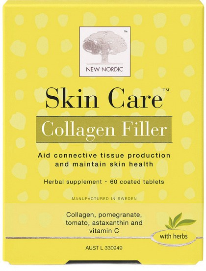 New Nordic Skin Care Collagen Filler 60Tabs
