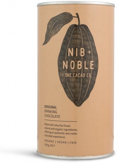 Nib & Noble Organic Drinking Chocolate Original 250g
