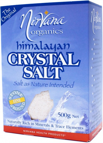 Nirvana Himalayan Crystal Salt Fine 500gm