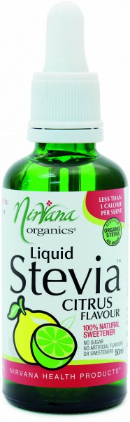 Nirvana Organics Citrus Flavour Stevia Liquid 50ml