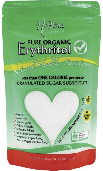Nirvana Erythritol Pure Organic 225g