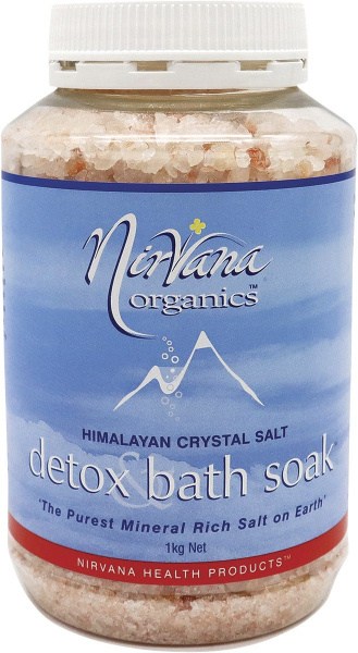 Nirvana Himalayan Crystal Salt Detox Bath Soak 1kg