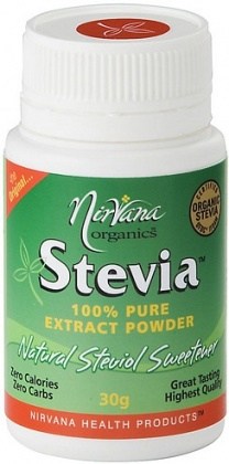 Nirvana Organics Stevia Pure Extract Powder 30g