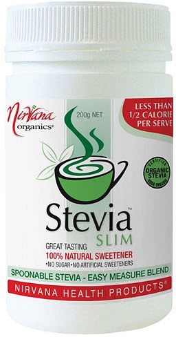 Nirvana Organics Stevia Slim Spoonable Powder 200gm