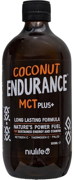 Niulife Coconut MCT Plus+ Oil Endurance 6x500ml