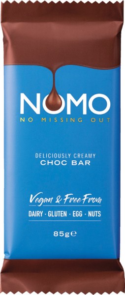 NOMO Creamy Choc Block G/F 85g JUL24