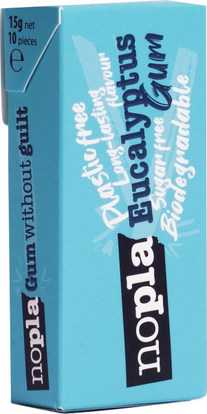 Nopla Eucalyptus Plastic Free Gum  12x15g