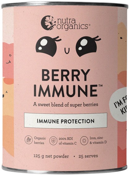 NUTRA ORGANICS Organic Berry Immune (Immune Protection) 125g