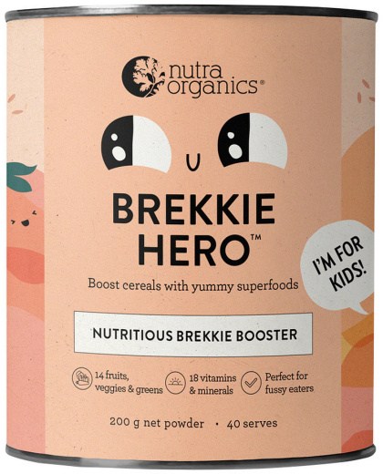 NUTRA ORGANICS Organic Brekkie Hero (Nutritious Brekkie Booster) 200g
