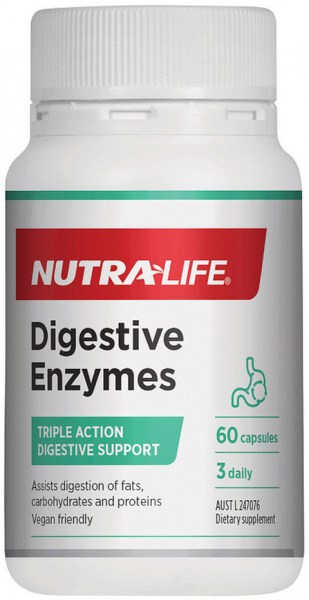 NUTRALIFE Digestive Enzymes 60c