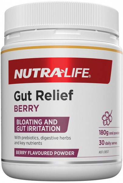 NUTRALIFE Gut Relief Berry Oral Powder 180g