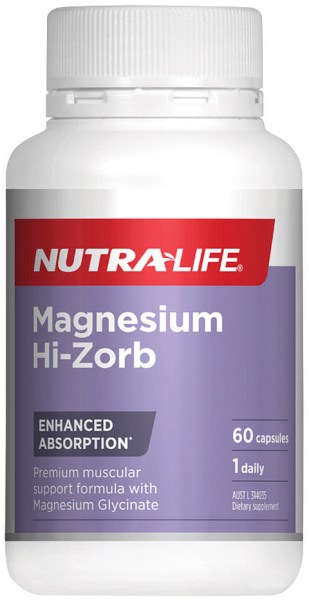 NUTRALIFE Magnesium Hi-Zorb 60c