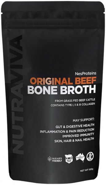 NUTRAVIVA Bone Broth Original Beef 100g