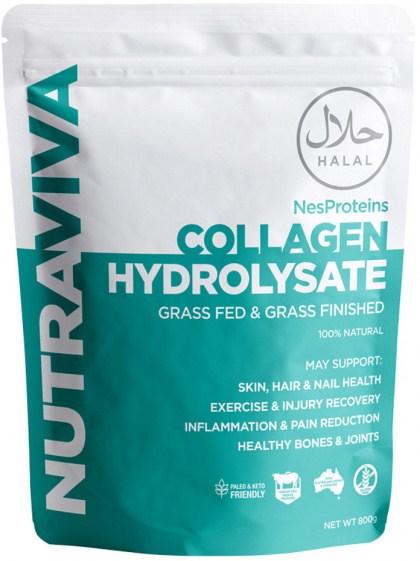 NUTRAVIVA Collagen Hydrolysate (Beef) Halal 800g