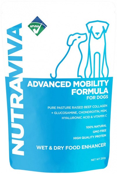 NUTRAVIVA PET Advanced Mobility Formula for Dogs 250g