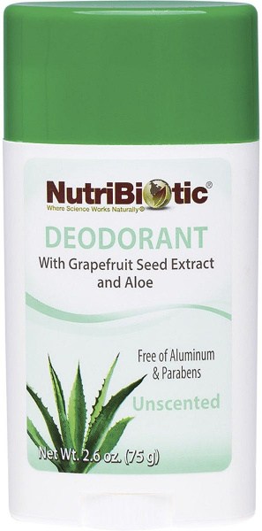 Nutribiotic Deodorant Stick Unscented 75g