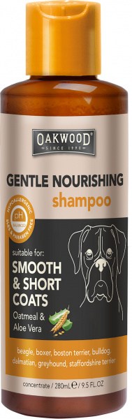 Oakwood I'm the Gentle Type Pet Shampoo with Oatmeal & Aloe Vera 280ml