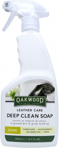 Oakwood Leather Care Deep Clean Soap 500ml