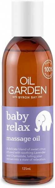 Oil Garden Baby Relax Massage Oil 125ml DEC25