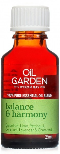 Oil Garden Balance & Harmony  Pure Essential Oil Blends 25ml