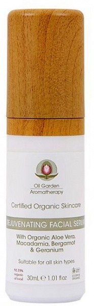 Oil Garden Organic Skincare Rejuvenating Face Serum 30ml