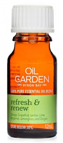 Oil Garden Refresh & Renew Pure Essential Oil Blends 12ml FEB25