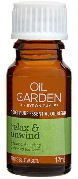 Oil Garden Relax & Unwind Pure Essential Oil Blends 12ml