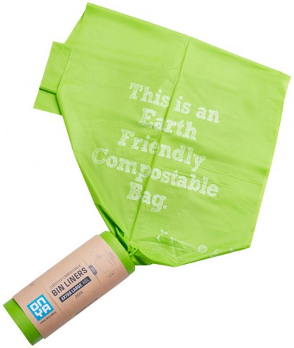 ONYA Compostable Bin Liners Extra Large 60L x 25 Pack