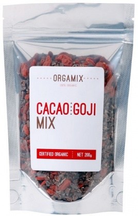Orgamix Organic Cacao Goji Mix  200g