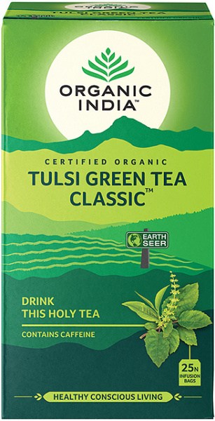 Organic India Tulsi Green Tea 25Teabags